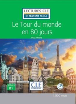Imagem de LE TOUR DU MONDE EN 80 JOURS - NIVEAU B1 - LIVRE + AUDIO TELECHARGEABLE - 2EME ED