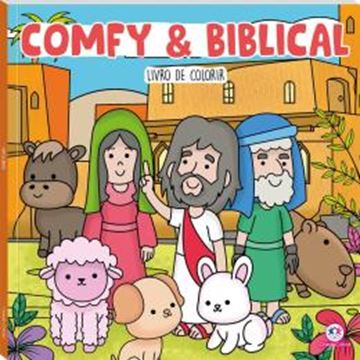 Imagem de COMFY & COZY BOOKS - COMFY & BIBLICAL - PARA COLORIR