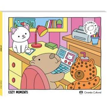 Imagem de COMFY & COZY BOOKS - COZY MOMENTS - LIVRO DE COLORIR