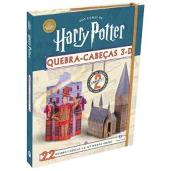Picture of HARRY POTTER - LIVRO COM QUEBRA-CABECA 3D