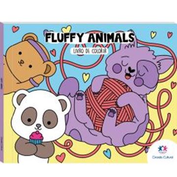 Imagem de FLUFFY ANIMALS - LIVRO DE COLORIR