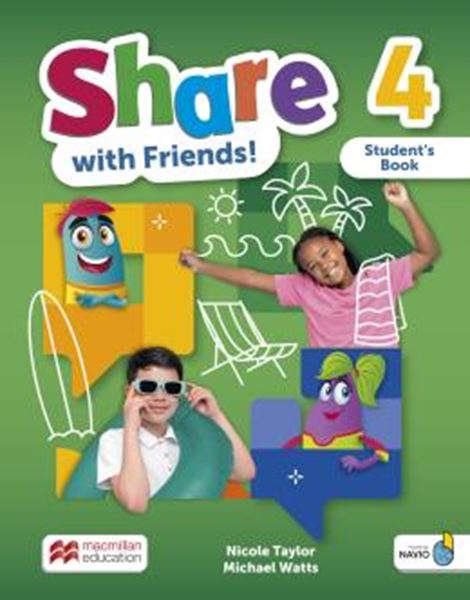 Picture of SHARE WITH FRIENDS! 4 - STUDENT´S BOOK + WORKBOOK + SHAREBOOK + NAVIO APP
