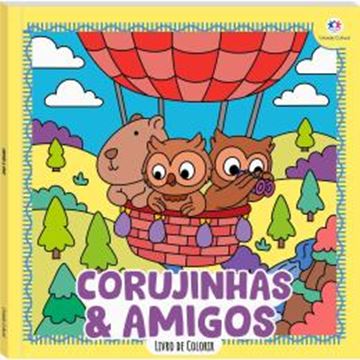 Imagem de CORUJINHAS E AMIGOS - LIVRO DE COLORIR