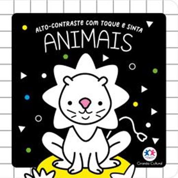 Imagem de ALTO-CONTRASTE COM TOQUE E SINTA - ANIMAIS
