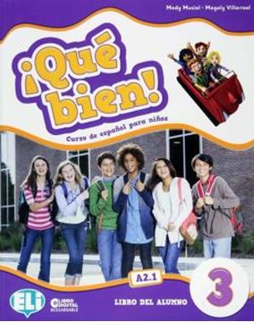 Imagem de ¡QUE BIEN! 3 - LIBRO DEL ALUMNO