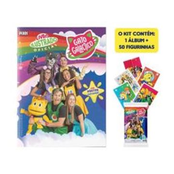 Imagem de ALBUM OFICIAL GATO GALACTICO + 10 ENVELOPES DE FIGURINHAS