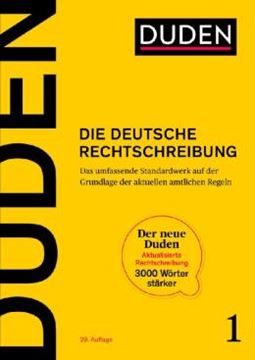 Imagem de DUDEN - DEUTSCHE SPRACHE 1 - DIE DEUTSCHE RECHTSCHREIBUNG - DAS UMFASSENDE STANDARDWERK AUF DER GRUNDLAGE DER AKTUELLEN AMTLICHEN REGELN 2024 - 29. AUFLAGE