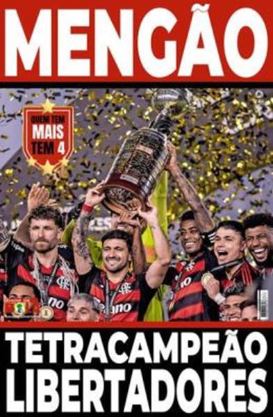 Picture of SHOW DE BOLA MAGAZINE SUPERPOSTER - CAMPEAO LIBERTADORES 2025 - FLAMENGO