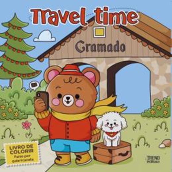 Picture of COLECAO COMFY & COZY BOOKS - TRAVEL TIME - GRAMADO - LIVRO DE COLORIR