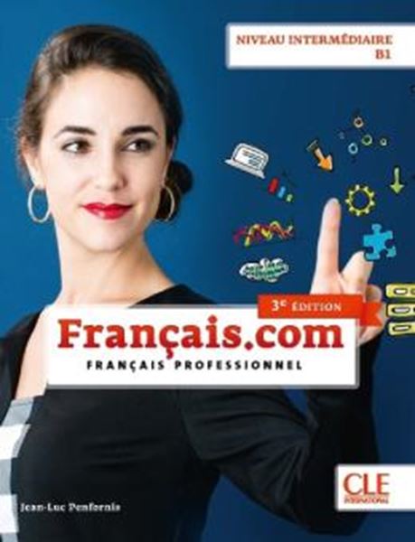 Picture of FRANCAIS.COM - INTERMEDIAIRE - LIVRE DE L´ELEVE + AUDIO EN LIGNE - 3EME ED.