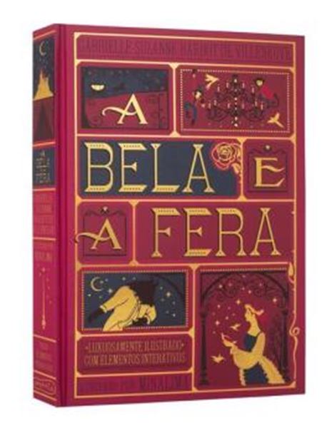 Picture of A BELA E A FERA – EDICAO DE LUXO ILUSTRADA E COM ELEMENTOS INTERATIVOS DO ESTUDIO MINALIMA