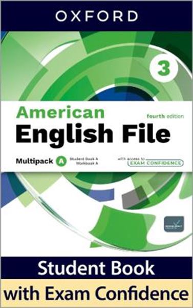 Picture of AMERICAN ENGLISH FILE 3A SB W/EC MULTIPACK - 4TH ED.