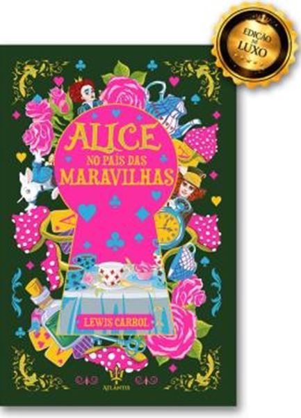 Picture of ALICE NO PAIS DAS MARAVILHAS - LEWS CARROL - LUXO CAPA DURA